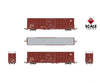 ScaleTrains SXT40992 Rivet Counter HO Scale Trinity 60’ 7500 12’ Plug-Door High-Cube Boxcar BNSF/Circle Cross Logo