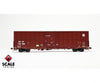 ScaleTrains SXT40992 Rivet Counter HO Scale Trinity 60’ 7500 12’ Plug-Door High-Cube Boxcar BNSF/Circle Cross Logo