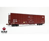 ScaleTrains SXT40993 Rivet Counter HO Scale Trinity 60’ 7500 12’ Plug-Door High-Cube Boxcar BNSF/Circle Cross Logo