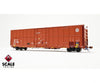 ScaleTrains SXT40996 Rivet Counter HO Scale Trinity 60’ 7500 12’ Plug-Door High-Cube Boxcar BNSF/Circle Cross
