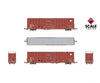 ScaleTrains SXT40996 Rivet Counter HO Scale Trinity 60’ 7500 12’ Plug-Door High-Cube Boxcar BNSF/Circle Cross