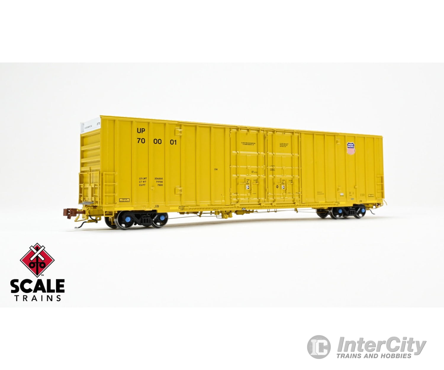 ScaleTrains SXT41022 Rivet Counter HO Scale Trinity 60’ 7500 8’ Double-Plug-Door High-Cube Boxcar Union
