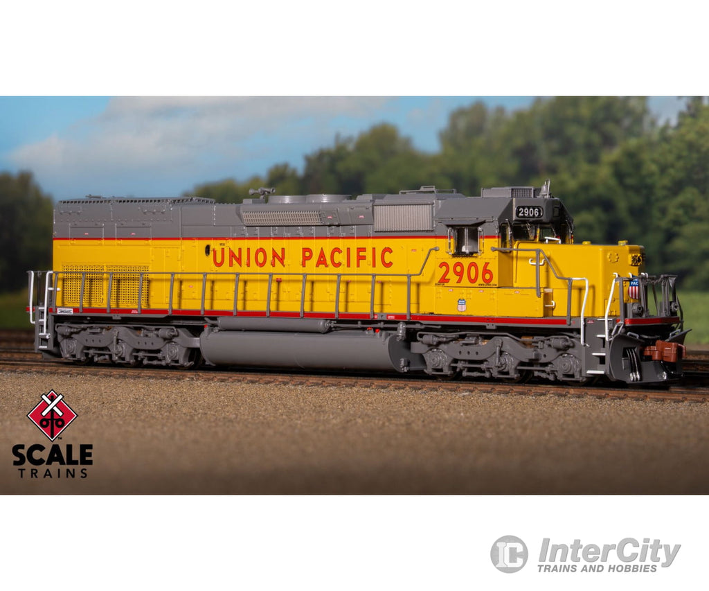 ScaleTrains SXT41054 Rivet Counter N Scale EMD SD40T-2 Union Pacific/116’’ Snoot Nose/Ditch Lights 2906 DCC & Sound