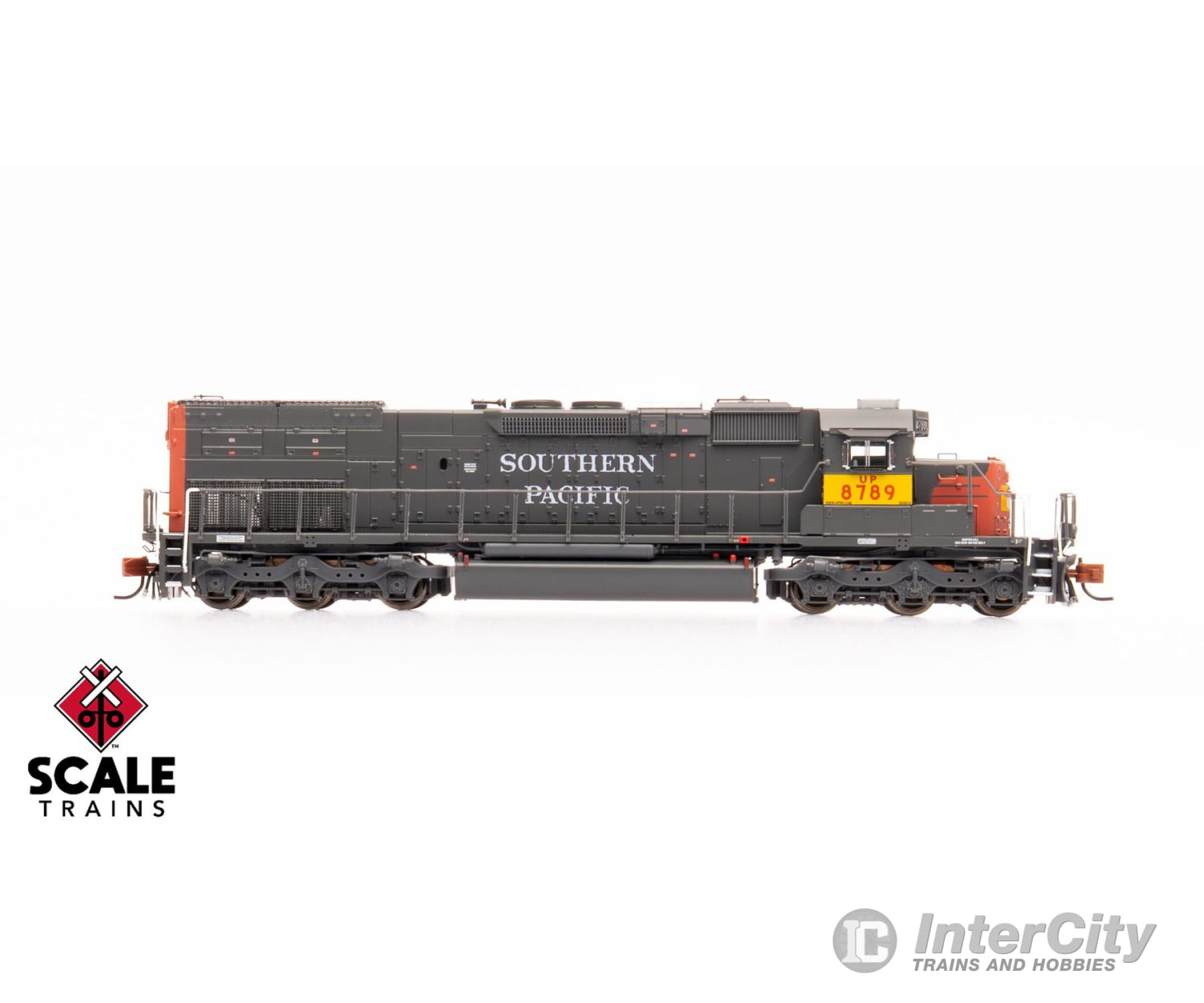 ScaleTrains SXT41060 Rivet Counter N Scale EMD SD40T-2 Union Pacific/ex-SP Roman Lettering Patch/Ditch Lights 8789 DCC