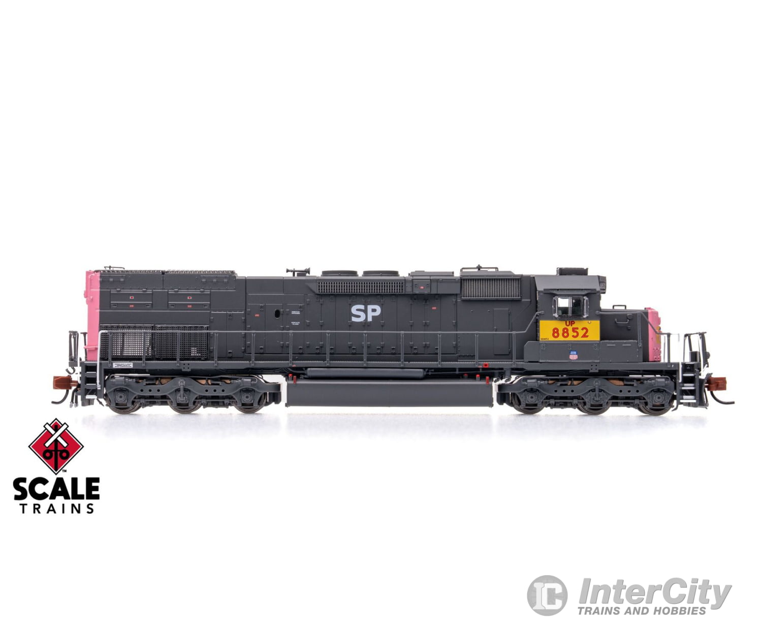 ScaleTrains SXT41064 Rivet Counter N Scale EMD SD40T-2 Union Pacific/ex-SP ’SP’ Lettering Patch/Ditch Lights 8852 DCC &