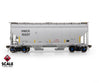 ScaleTrains SXT41126 Rivet Counter HO Scale Gunderson 3250 Covered Hopper Halliburton/HWCX 10456 - Freight Cars