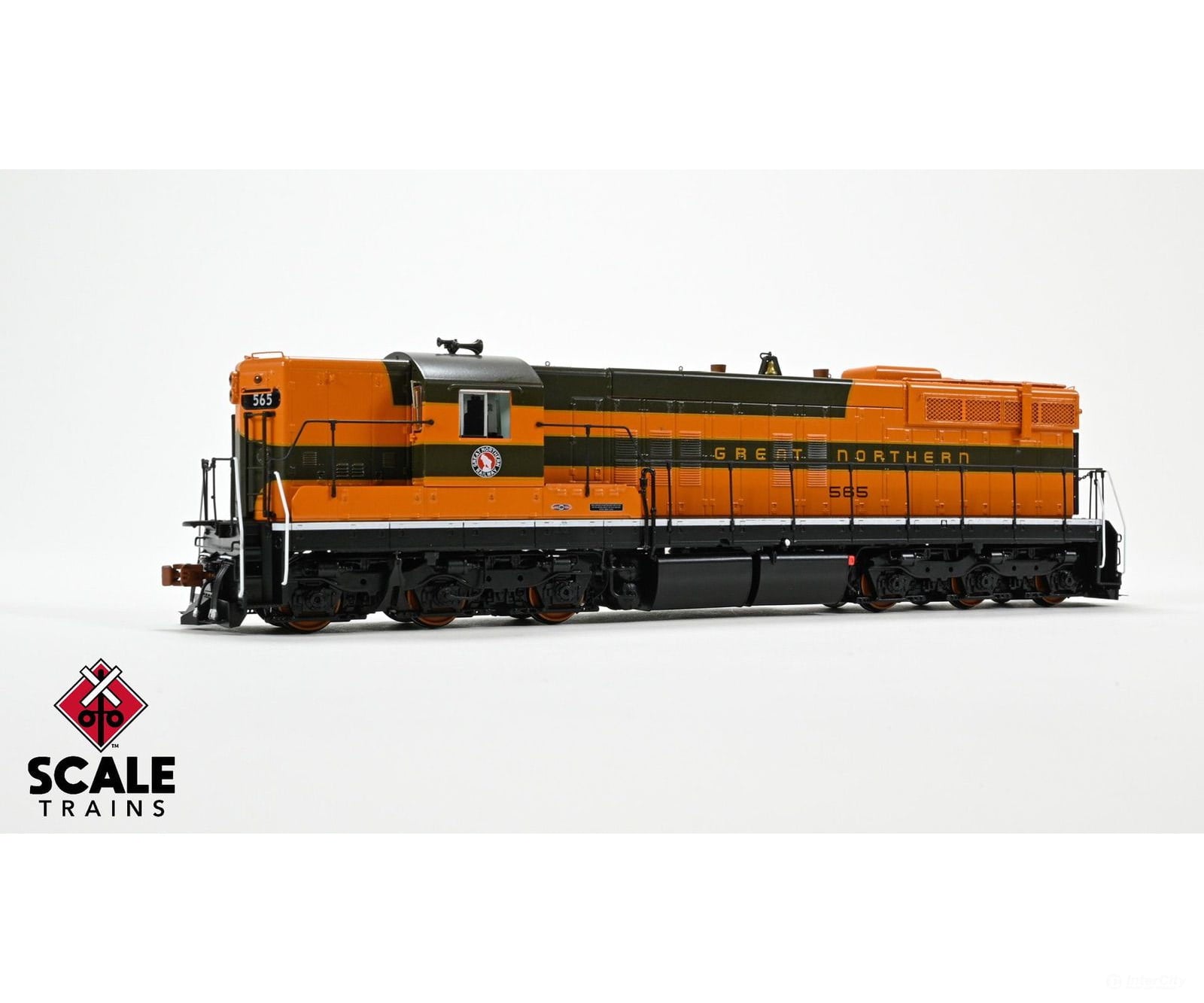 ScaleTrains SXT41170 Rivet Counter HO Scale EMD SD7 Great Northern/Empire Builder/As Delivered 567 DCC & Sound Equipped