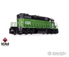 ScaleTrains SXT41226 Rivet Counter HO Scale EMD SD38-2 w/Dynamic Brakes Burlington Northern 6260 DCC & Sound Equipped