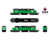 ScaleTrains SXT41228 Rivet Counter HO Scale EMD SD38-2 w/Dynamic Brakes Burlington Northern 6261 DCC & Sound Equipped