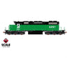 ScaleTrains SXT41228 Rivet Counter HO Scale EMD SD38-2 w/Dynamic Brakes Burlington Northern 6261 DCC & Sound Equipped