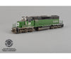 ScaleTrains SXT41232 Rivet Counter HO Scale EMD SD38-2 Burlington Northern/White Face/Beacon 6260 DCC & Sound Equipped