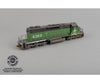 ScaleTrains SXT41232 Rivet Counter HO Scale EMD SD38-2 Burlington Northern/White Face/Beacon 6260 DCC & Sound Equipped