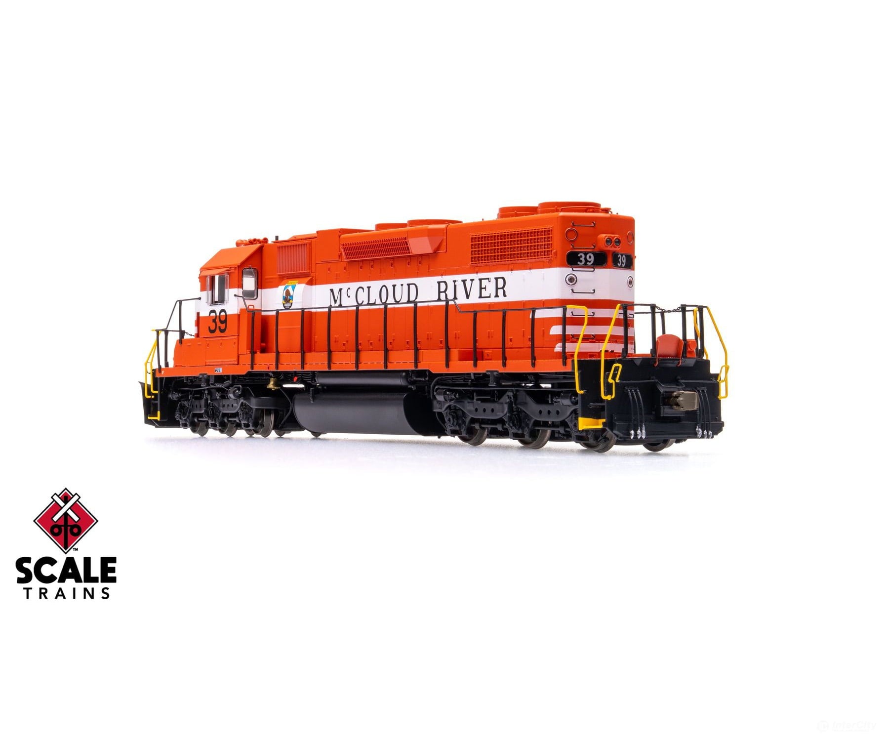ScaleTrains SXT41282 Rivet Counter HO Scale EMD SD38-2 McCloud River Railroad #39 DCC & Sound Equipped Locomotives