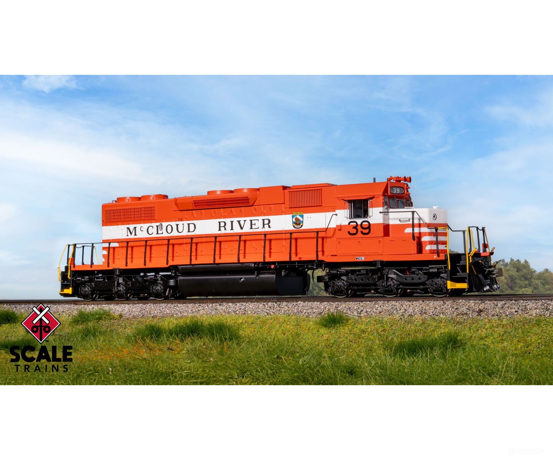 ScaleTrains SXT41282 Rivet Counter HO Scale EMD SD38-2 McCloud River Railroad #39 DCC & Sound Equipped Locomotives