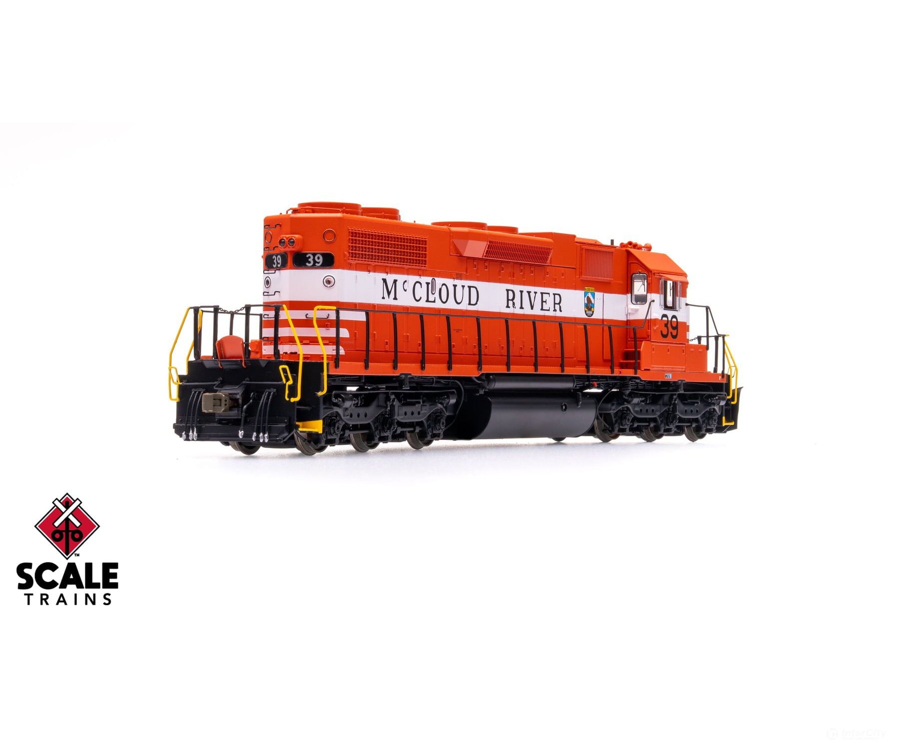 ScaleTrains SXT41282 Rivet Counter HO Scale EMD SD38-2 McCloud River Railroad #39 DCC & Sound Equipped Locomotives