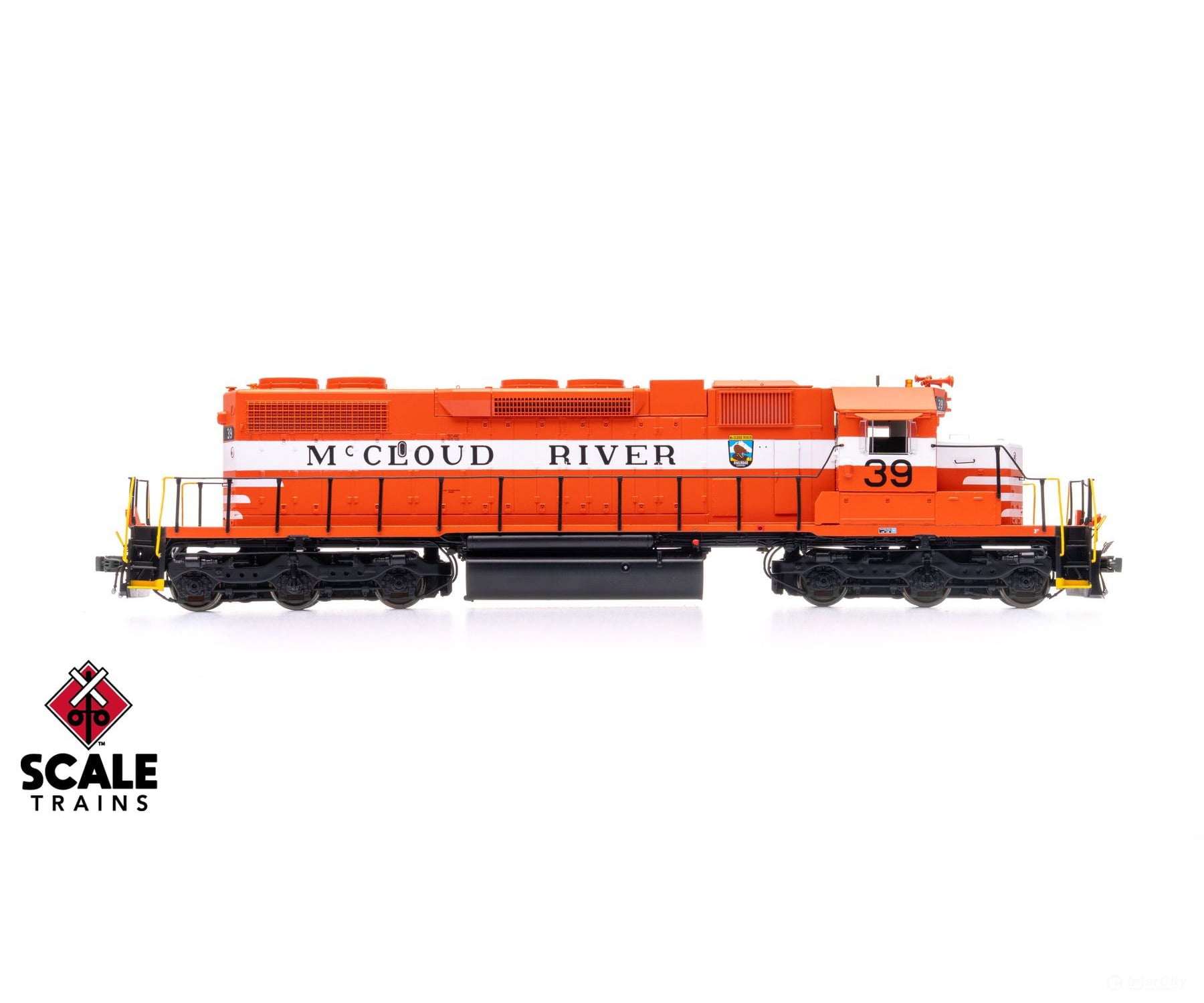ScaleTrains SXT41282 Rivet Counter HO Scale EMD SD38-2 McCloud River Railroad #39 DCC & Sound Equipped Locomotives