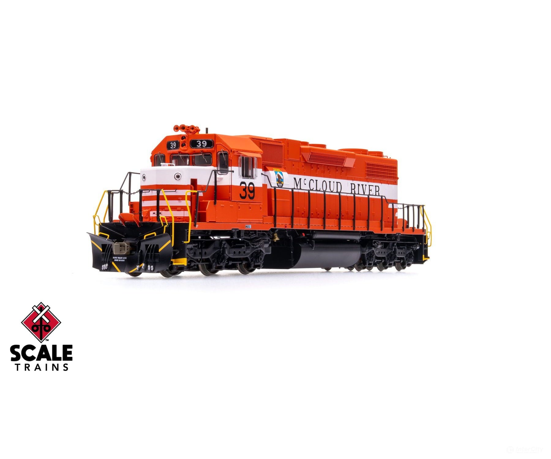 ScaleTrains SXT41282 Rivet Counter HO Scale EMD SD38-2 McCloud River Railroad #39 DCC & Sound Equipped Locomotives