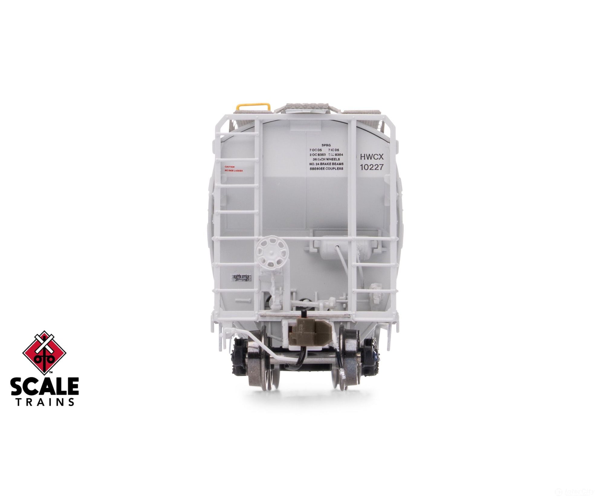 ScaleTrains SXT41488 Rivet Counter N Scale Gunderson 3250 Covered Hopper Halliburton/HWCX 10227 - Freight Cars