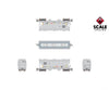ScaleTrains SXT41490 Rivet Counter N Scale Gunderson 3250 Covered Hopper Halliburton/HWCX 10321 - Freight Cars