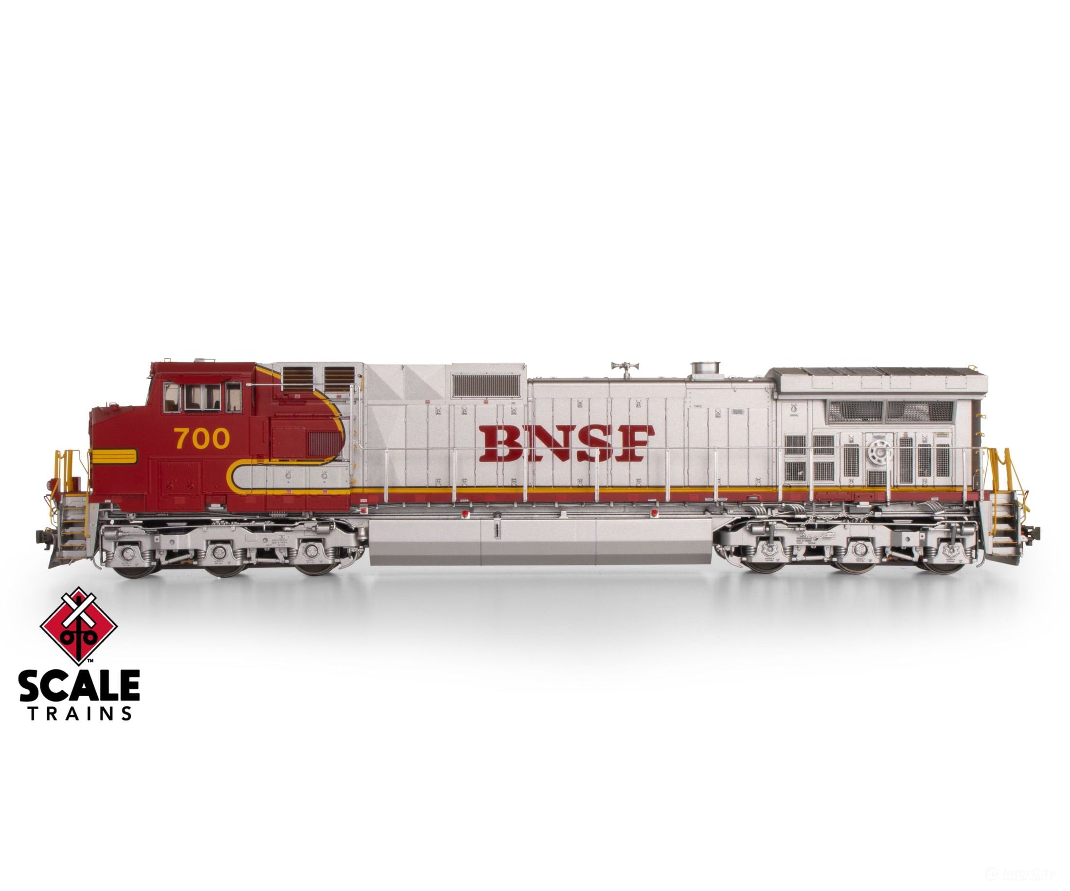 ScaleTrains SXT41535 Rivet Counter HO Scale GE DASH 9-44CW BNSF/Warbonnet/Santa Fe Nose Lettering 700 DCC & Sound