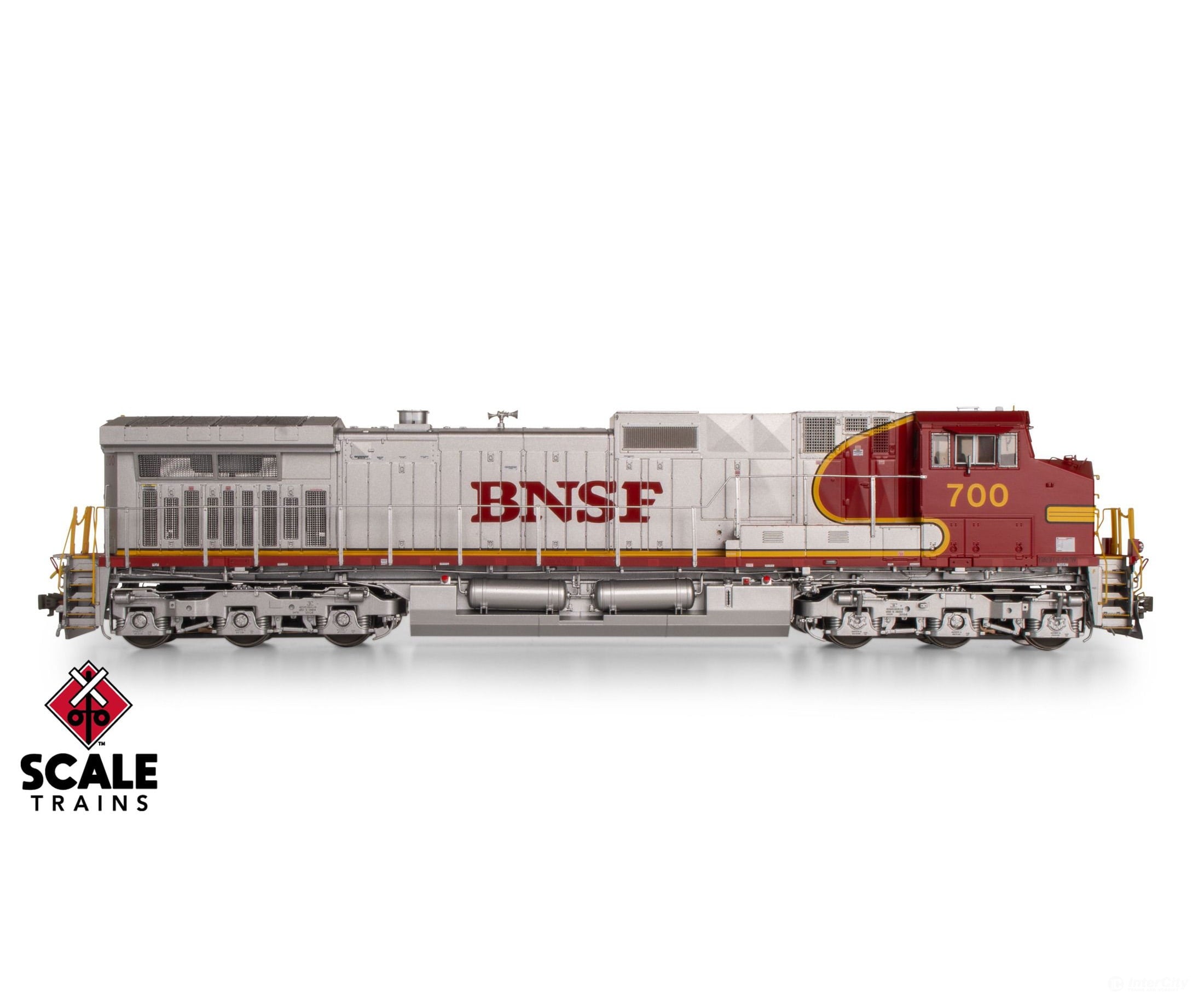 ScaleTrains SXT41535 Rivet Counter HO Scale GE DASH 9-44CW BNSF/Warbonnet/Santa Fe Nose Lettering 700 DCC & Sound