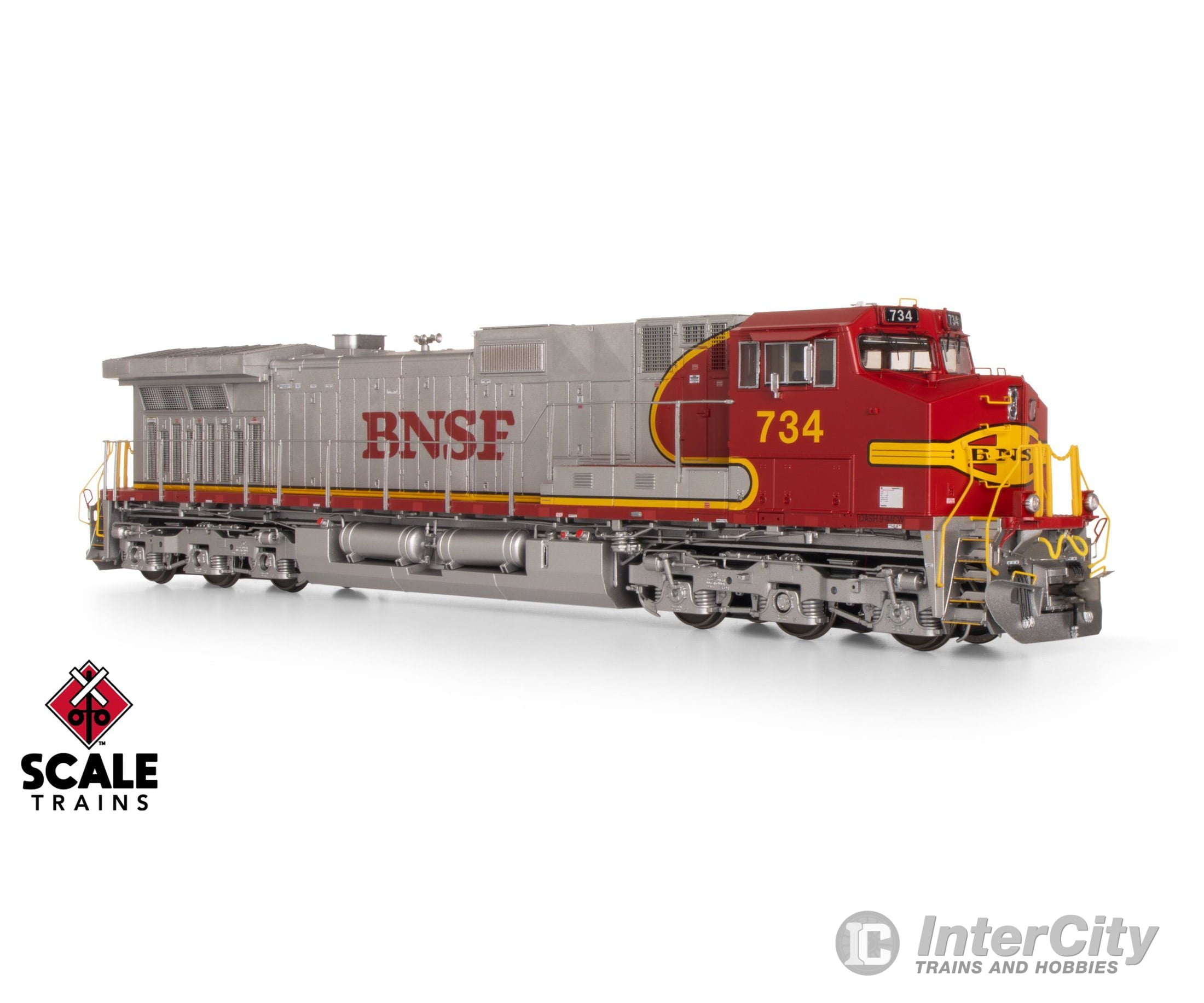 ScaleTrains SXT41542 Rivet Counter HO Scale GE DASH 9-44CW BNSF/Warbonnet/BNSF Nose Lettering 797 DC/DCC Ready
