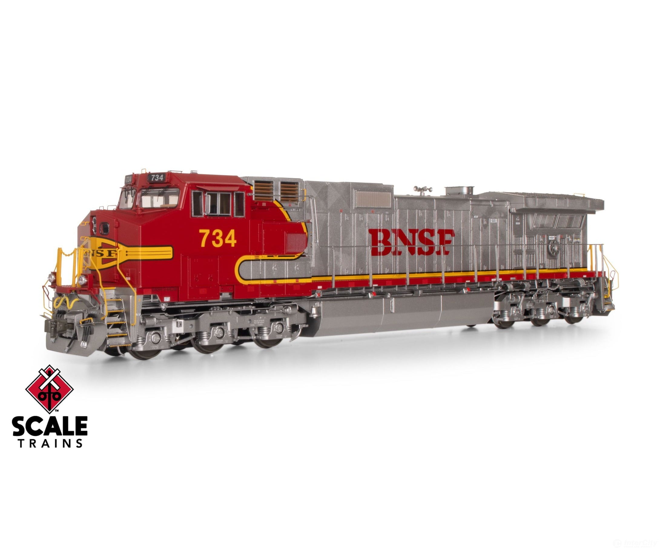 ScaleTrains SXT41542 Rivet Counter HO Scale GE DASH 9-44CW BNSF/Warbonnet/BNSF Nose Lettering 797 DC/DCC Ready