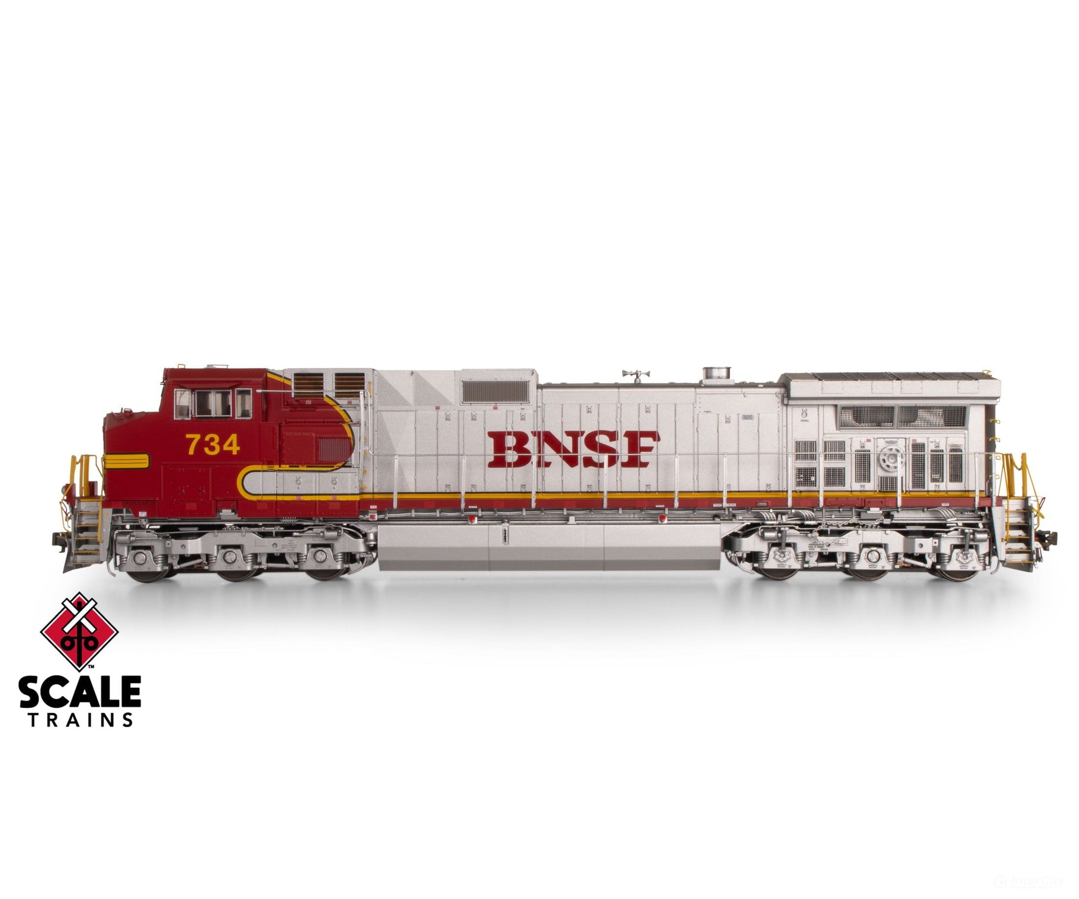 ScaleTrains SXT41542 Rivet Counter HO Scale GE DASH 9-44CW BNSF/Warbonnet/BNSF Nose Lettering 797 DC/DCC Ready