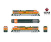 ScaleTrains SXT41563 Rivet Counter HO Scale GE DASH 9-44CW Kansas City Southern/ex-BNSF Heritage II Patched/Faded