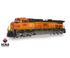 ScaleTrains SXT41563 Rivet Counter HO Scale GE DASH 9-44CW Kansas City Southern/ex-BNSF Heritage II Patched/Faded