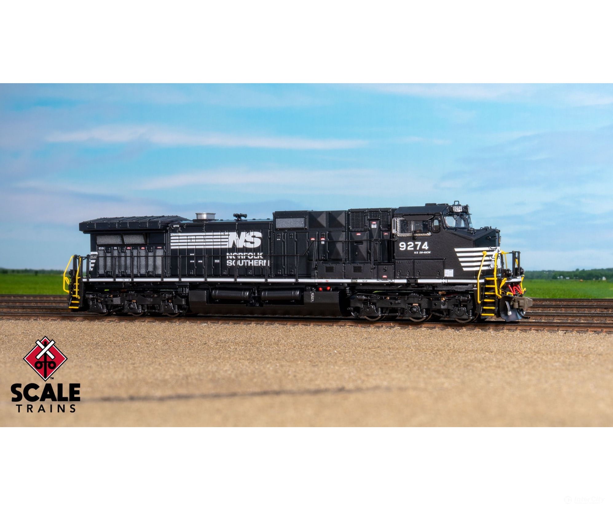 ScaleTrains SXT41713 Rivet Counter N Scale GE DASH 9-40CW Norfolk Southern/Thoroughbred/Solid Sill Stripe 9274 DCC &