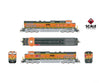 ScaleTrains SXT41723 Rivet Counter N Scale GE DASH 9-44CW Kansas City Southern/ex-BNSF Heritage II Patched/Red