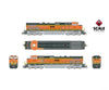 ScaleTrains SXT41725 Rivet Counter N Scale GE DASH 9-44CW Kansas City Southern/ex-BNSF Heritage II Patched/Faded Yellow