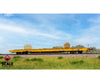ScaleTrains SXT41745 Rivet Counter HO Scale BSC F68BH Finger Rack Flatcar TTX/Yellow Full Repaint/1991 Speed Logo 80407