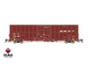 ScaleTrains SXT41789 Rivet Counter N Scale Trinity 60’ 7500 12’ Plug-Door High-Cube Boxcar BNSF/Wedge/Conspicuity