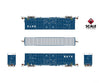 ScaleTrains SXT41796 Rivet Counter N Scale Trinity 60’ 7500 8’ Double-Plug-Door High-Cube Boxcar GATX/English & Spanish