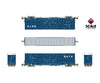 ScaleTrains SXT41797 Rivet Counter N Scale Trinity 60’ 7500 8’ Double-Plug-Door High-Cube Boxcar GATX/English Door