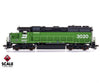ScaleTrains SXT41887 Rivet Counter HO Scale EMD GP40 Phase IIa3 Burlington Northern 3023 DCC & Sound Equipped