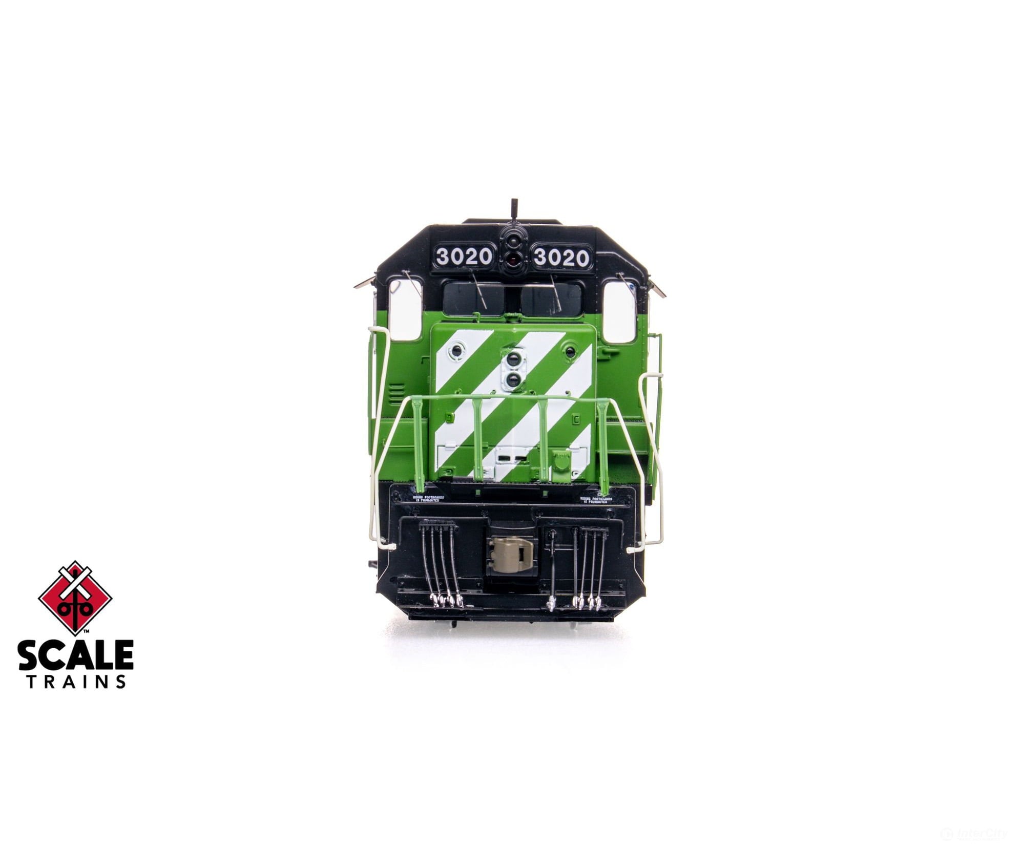 ScaleTrains SXT41887 Rivet Counter HO Scale EMD GP40 Phase IIa3 Burlington Northern 3023 DCC & Sound Equipped