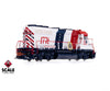 ScaleTrains SXT42005 Rivet Counter N Scale EMD GP40 Phase IIc Western Pacific/Bicentennial 1776 DCC & Sound Equipped