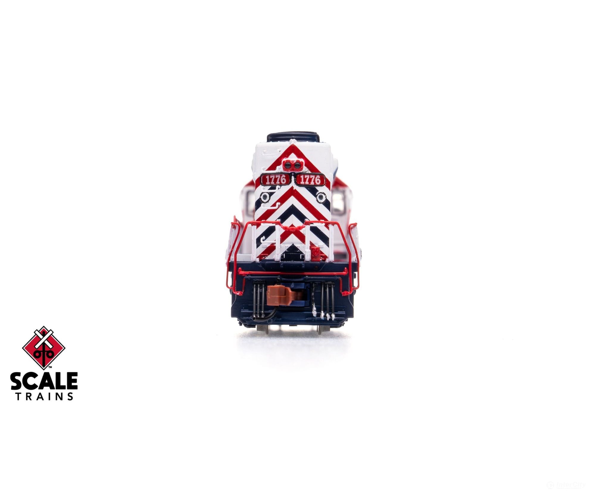 ScaleTrains SXT42005 Rivet Counter N Scale EMD GP40 Phase IIc Western Pacific/Bicentennial 1776 DCC & Sound Equipped