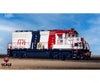 ScaleTrains SXT42005 Rivet Counter N Scale EMD GP40 Phase IIc Western Pacific/Bicentennial 1776 DCC & Sound Equipped