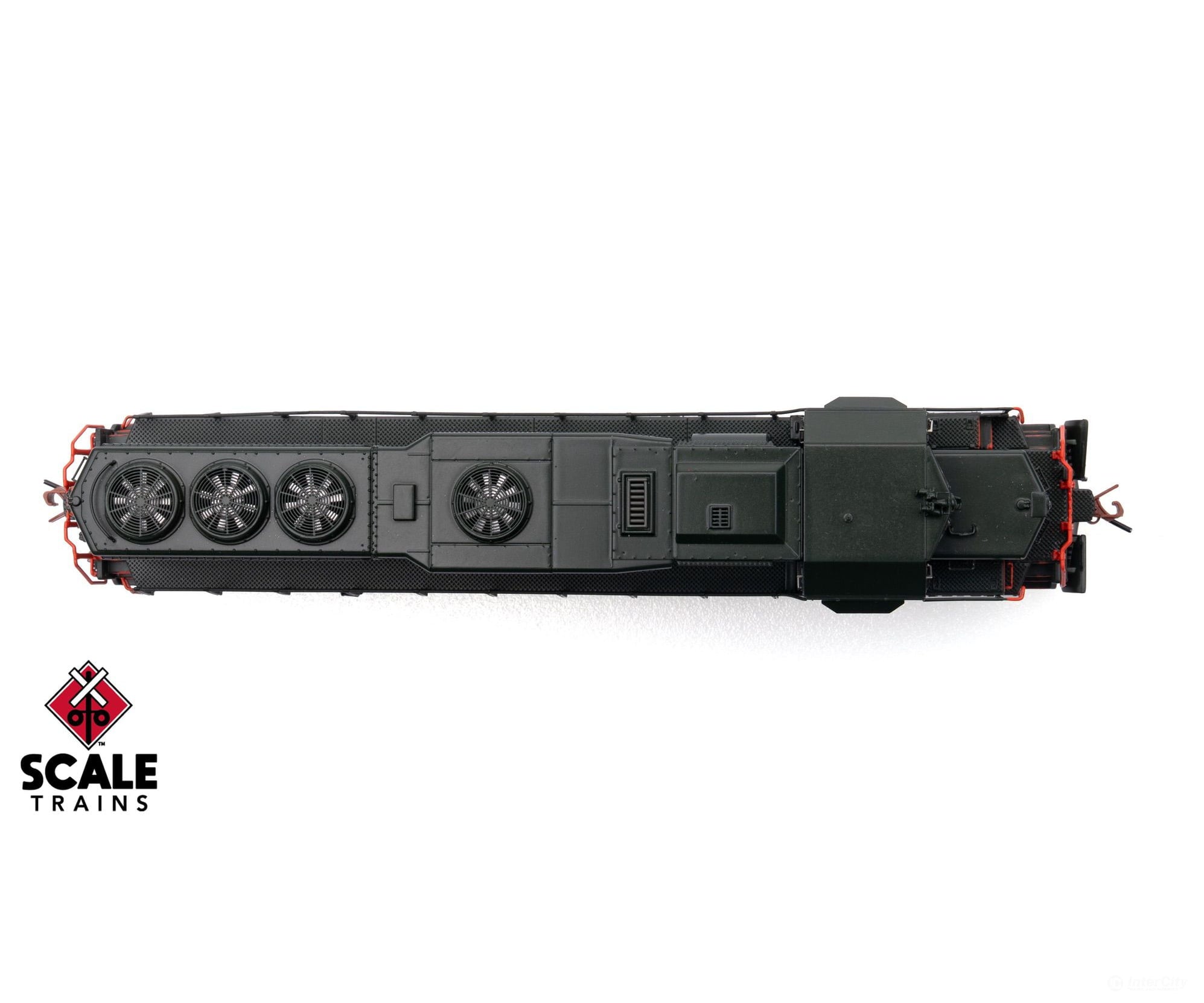 ScaleTrains SXT42009 Rivet Counter N Scale EMD GP40 Phase IIc Western Pacific/Perlman Green 3528 DCC & Sound Equipped
