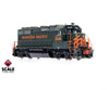 ScaleTrains SXT42010 Rivet Counter N Scale EMD GP40 Phase IIc Western Pacific/Perlman Green 3528 DC/DCC Ready