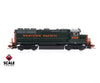 ScaleTrains SXT42010 Rivet Counter N Scale EMD GP40 Phase IIc Western Pacific/Perlman Green 3528 DC/DCC Ready