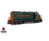 ScaleTrains SXT42011 Rivet Counter N Scale EMD GP40 Phase IIc Western Pacific/Perlman Green/Without Front Pilot Stripes