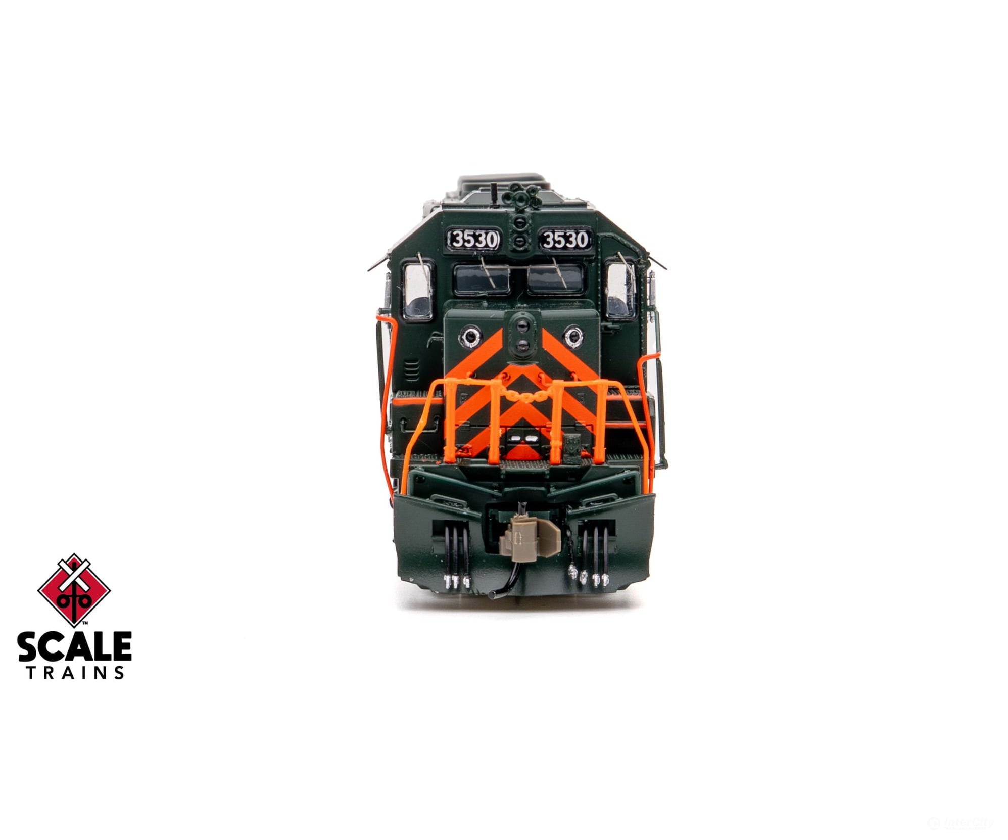 ScaleTrains SXT42012 Rivet Counter N Scale EMD GP40 Phase IIc Western Pacific/Perlman Green/Without Front Pilot Stripes