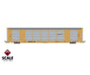 ScaleTrains SXT42017 Rivet Counter HO Scale Gunderson Multi-Max Autorack BNSF/Yellow/CTTX 695367 - Freight Cars