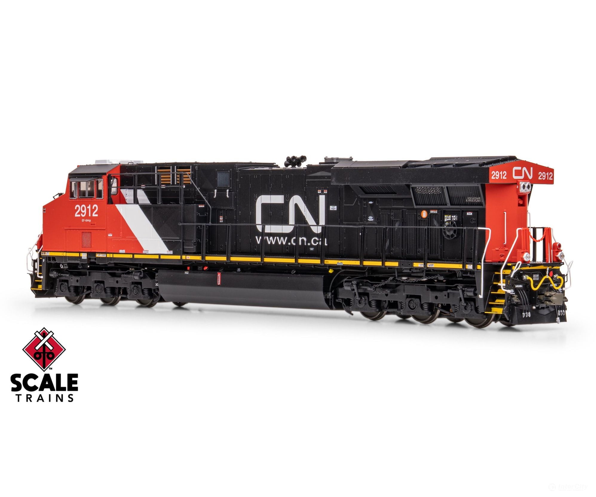 ScaleTrains SXT42088 Rivet Counter HO Scale GE ES44AC Canadian National 2912 DCC & Sound Equipped - Locomotives
