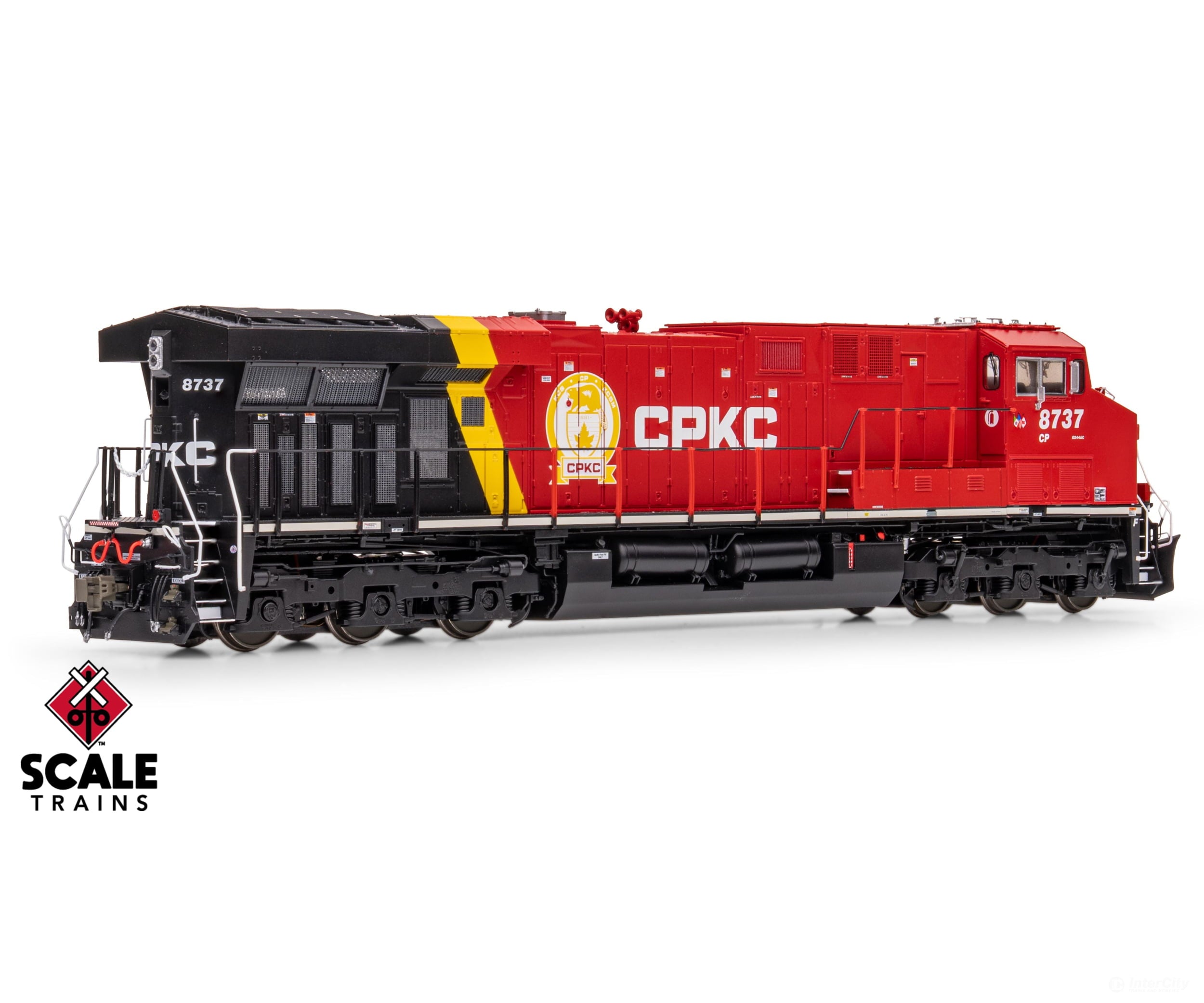ScaleTrains SXT42101 Rivet Counter HO Scale GE ES44AC CPKC 8737 DC/DCC Ready - Locomotives
